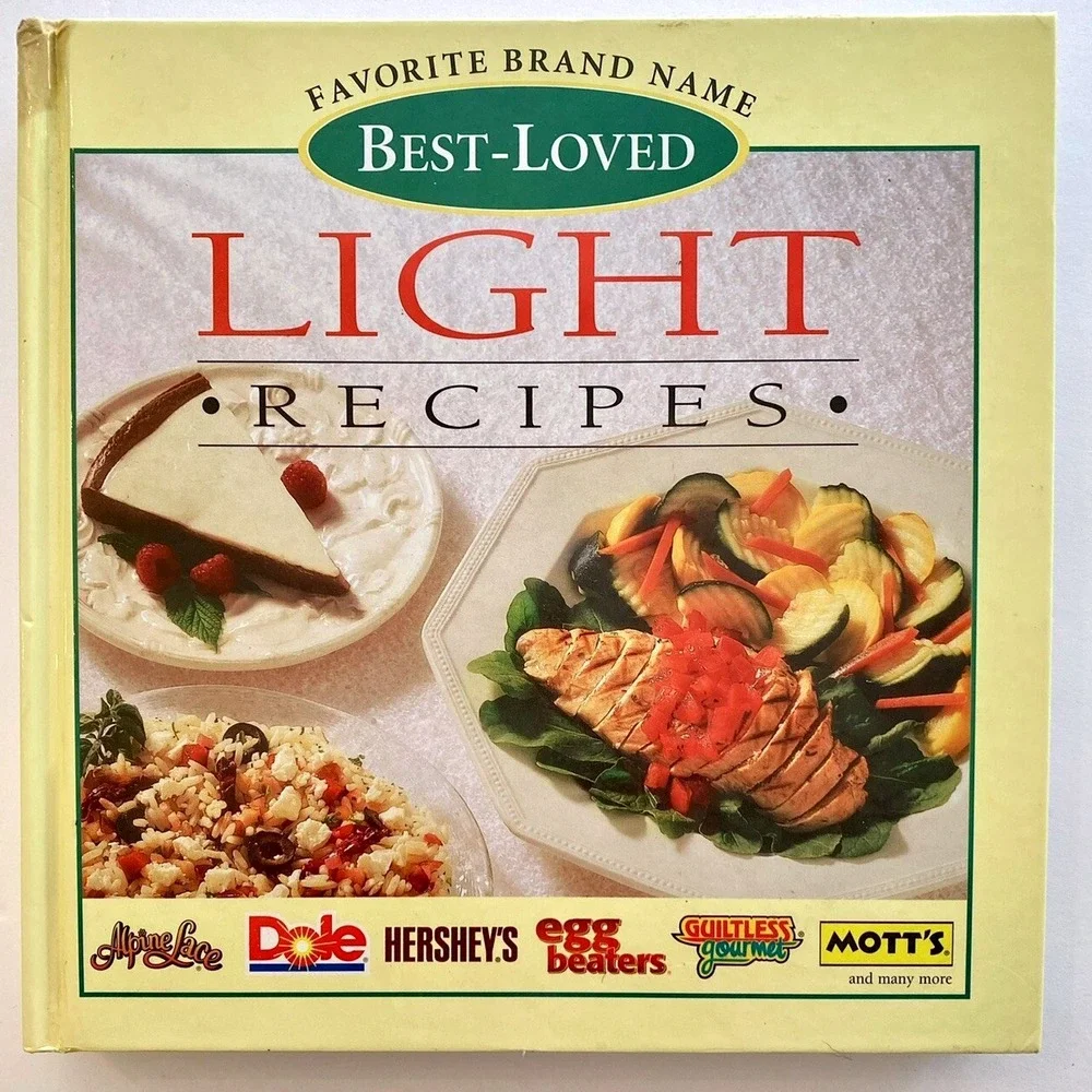 Brand Name best-loved light recipes - hardcover cookbook Light Recipes